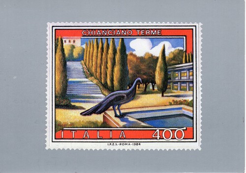 Cartolina chianciano terme - cartolina,
