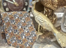 Cravatta seta occhio magico