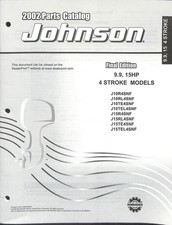 2002 Johnson 9.9-15HP 4 Stroke