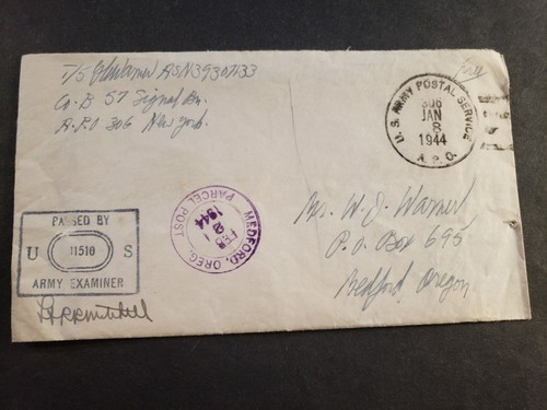 Apo 306 caserta italia 1944 - apo,
