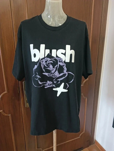 Shirt nera con stampa - t-shirt,