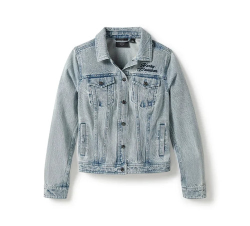 Giacca denim harley - giacca, davidson