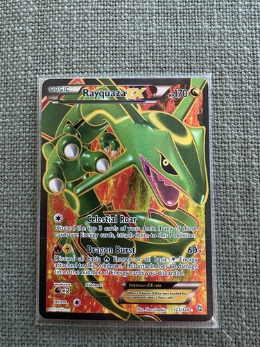 Rayquaza full art - rayquaza, holo