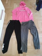 lotto felpa champion più 3 pantaloni più felpa  bambina 10 anni