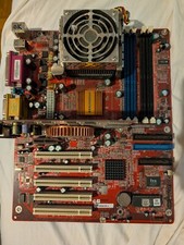 scheda madre Socket 478 ECS P4S5A/DX+ + Pentium 4 2.0 Ghz vga Nvidia FX5500 agp