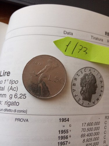 Moneta lire del - da,