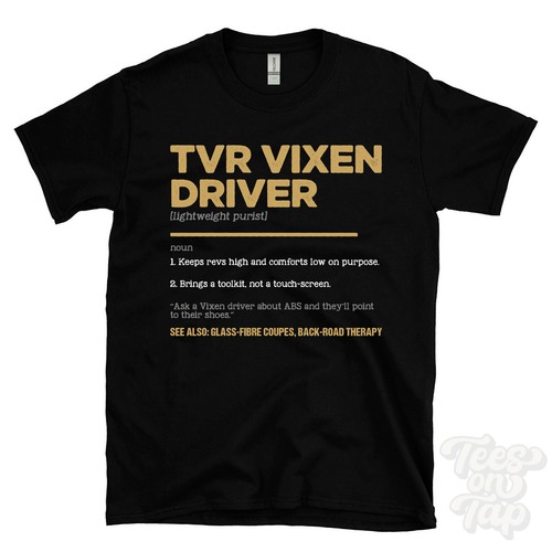 Shirt tvr vixen driver - t-shirt,