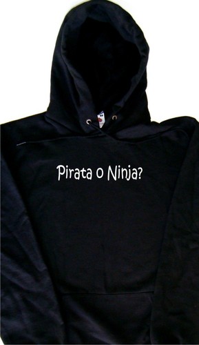 Pirata ninja felpa con - felpa,