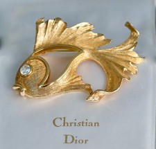Christian Dior spilla vintage