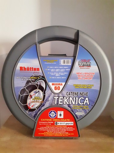 Catene neve rhutten - da, teknica