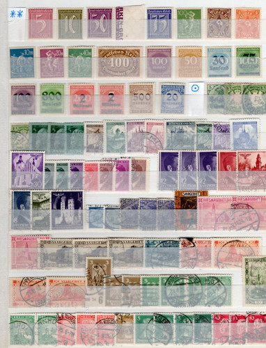 Albumseiten deutsches reich - 2,