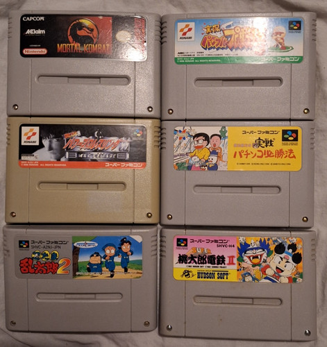 Lot six nintendo - of,