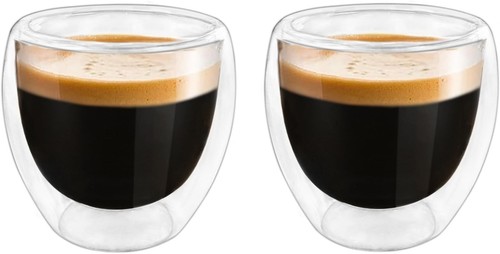 Tazzine espresso doppia parete - espresso,