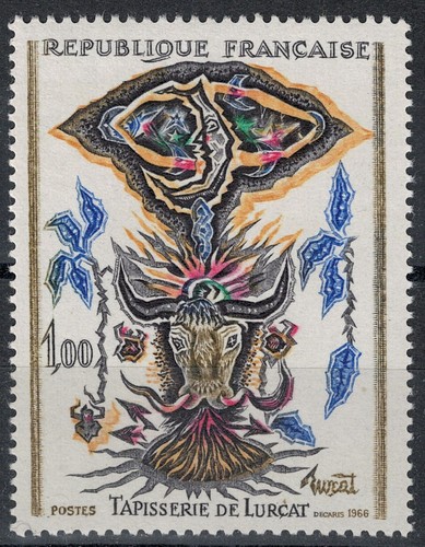 Francia 1966 arte arazzo di - francia,