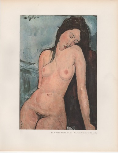 Amedeo modigliani nudo - amedeo,