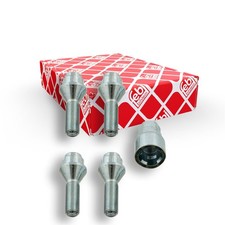 20x FEBI BULLONI RUOTA SET BULLONI RUOTA Lunghezza: 57mm FASCIA CONICA F