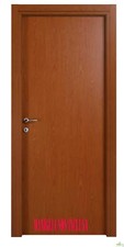 PORTA BATTENTE REVERSIBILE CIECA LISCIA MICROTEC CILIEGIO 210x80 CM INTERNO