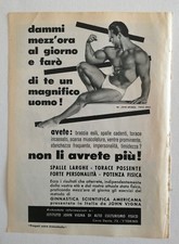 JOHN VIGNA B/W ASS. INTERCONTINENTALE PUBBLICITA' ADVERTISING 1962 CM. 27 X 19