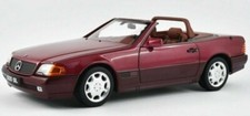 Norev 183716 Mercedes-Benz 500 SL 1989 R129 rosso metallizzato 1:18 edizione limitata 1/1002.