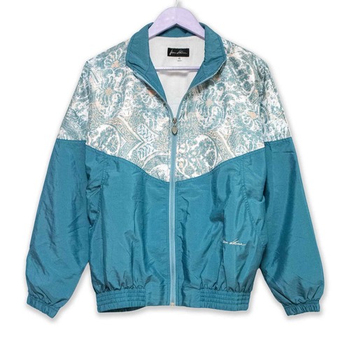 Giacca vento vintage azzurra - vento,