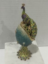 BIJORCA Enameled Peacock