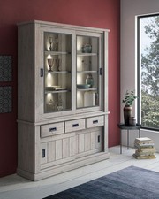 CRISTALLIERA MOD. ANTHONY CM 150X40 H. 203 ANCONA OAK