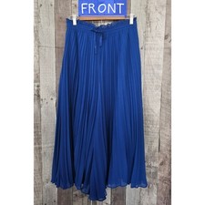 ZARA Pantalone Culottes Blu