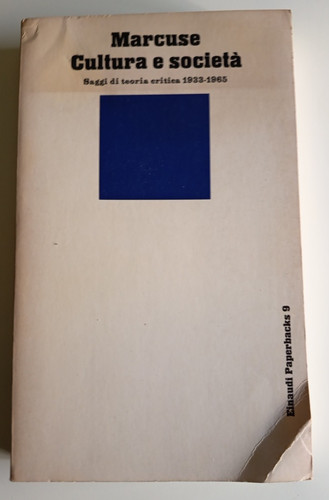 Marcuse cultura società - e,