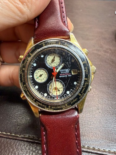 Seiko world timer sports - seiko,