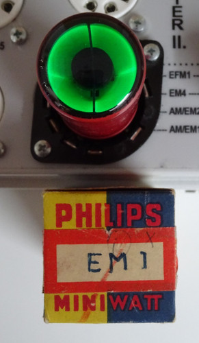 Philips miniwatt em1 occhio - miniwatt,