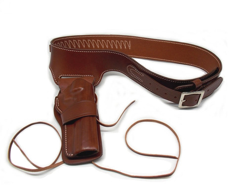 Cintura vega cuoio western - cuoio,