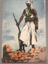 ITALIA CARTOLINA  MILITARE DUBAT SOMALIA ITALIANA  CAMPAGNA D' AFRICA