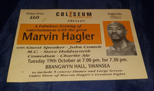 Biglietto sera sportivo Marvin