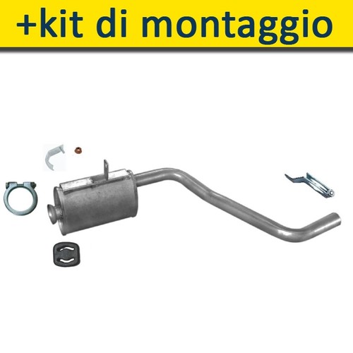 Silenziatore marmitta - silenziatore,