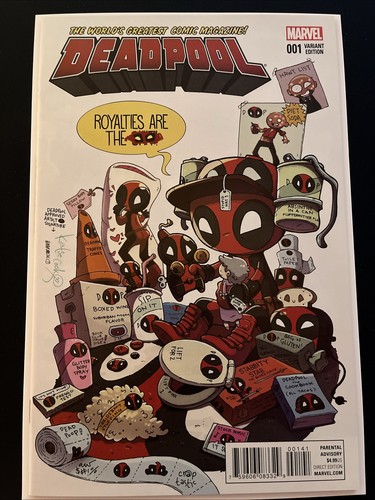 Deadpool variante - #1, 🔥