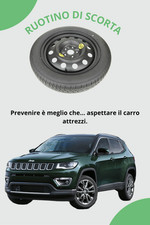 Ruotino di Scorta 18" per JEEP COMPASS 4XE PHEV PLUG-IN HYBRID dal 2017