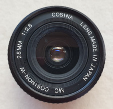 OBIETTIVO COSINA MC COSINON-W 28mm f2.8