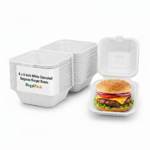 Scatole per hamburger bagasse - hamburger,