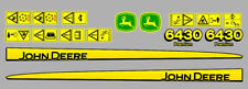 John deere 6430 decalcomanie adesivi kit completo