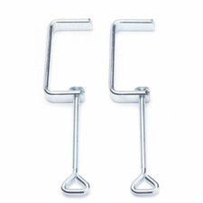 Coppia morsetti da banco per fissaggio aspirazione fumi Weller T0053657599