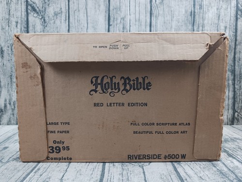 Holy bible kjv riverside - bible,