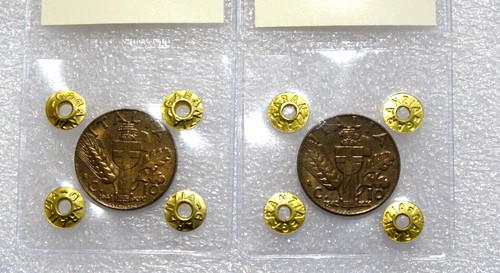 Coppia centesimi impero - coppia, 10