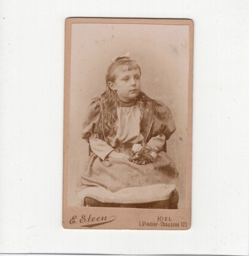 Foto cdv carina bambina - cdv,