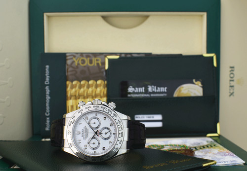 Rolex 18kt oro bianco - rolex,