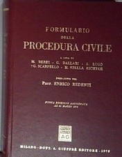 FORMULARIO DELLA PROCEDURA
