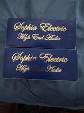 Una coppia di tubi Sophia Electric Princess 300B/n - ore basse.