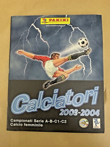 Album calciatori panini - calciatori, 2003