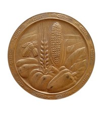 *HH* Medaglia Liberty Vittoriana Agraria Spiga Grano Raccolto Campagna Contadini