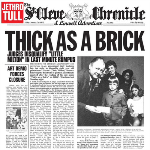 Jethro tull thick brick - as, a