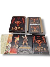 ⚡DIABLO 2 per PC 3 CD ROM Big Box con tutti gli accessori completo da collezione retrò⚡